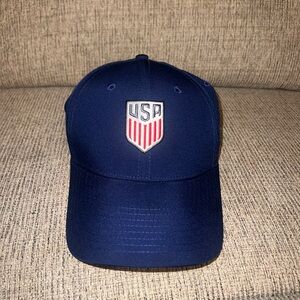 Navy USA Shield Baseball Cap